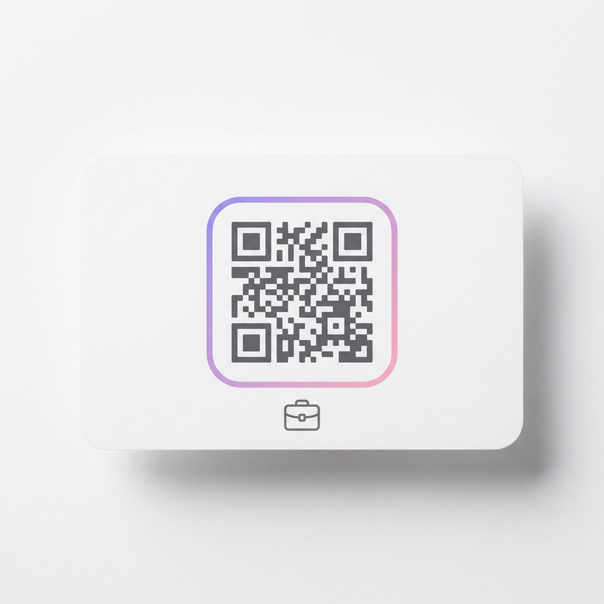 精神小妹商务二维码